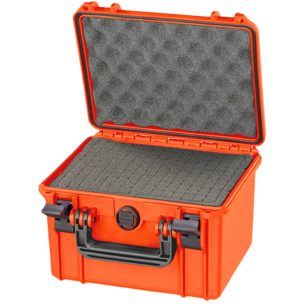 Mallette WCS Protection 235 H155 Orange Avec Mousse Pick 'n Pluck